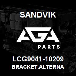 LCG9041-10209 Sandvik BRACKET,ALTERNA | AGA Parts