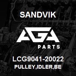 LCG9041-20022 Sandvik PULLEY,IDLER,BE | AGA Parts