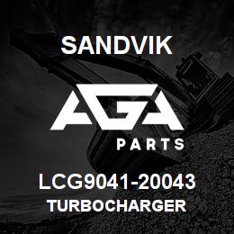 LCG9041-20043 Sandvik TURBOCHARGER | AGA Parts