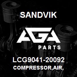 LCG9041-20092 Sandvik COMPRESSOR,AIR, | AGA Parts
