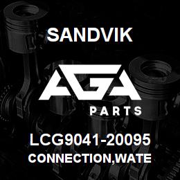 LCG9041-20095 Sandvik CONNECTION,WATE | AGA Parts