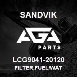 LCG9041-20120 Sandvik FILTER,FUEL/WAT | AGA Parts