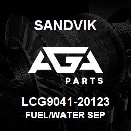 LCG9041-20123 Sandvik FUEL/WATER SEP | AGA Parts