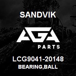 LCG9041-20148 Sandvik BEARING,BALL | AGA Parts