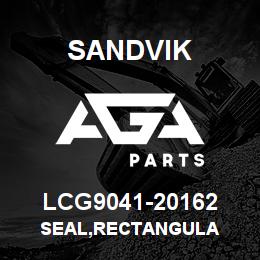 LCG9041-20162 Sandvik SEAL,RECTANGULA | AGA Parts