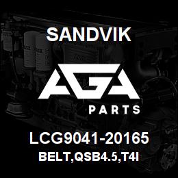 LCG9041-20165 Sandvik BELT,QSB4.5,T4I | AGA Parts