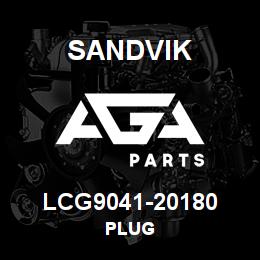 LCG9041-20180 Sandvik PLUG | AGA Parts