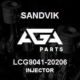 LCG9041-20206 Sandvik INJECTOR | AGA Parts