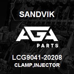 LCG9041-20208 Sandvik CLAMP,INJECTOR | AGA Parts