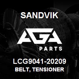 LCG9041-20209 Sandvik BELT, TENSIONER | AGA Parts