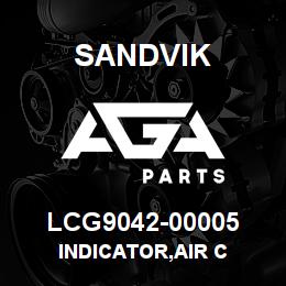 LCG9042-00005 Sandvik INDICATOR,AIR C | AGA Parts