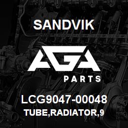 LCG9047-00048 Sandvik TUBE,RADIATOR,9 | AGA Parts