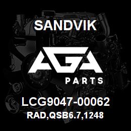 LCG9047-00062 Sandvik RAD,QSB6.7,1248 | AGA Parts