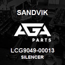 LCG9049-00013 Sandvik SILENCER | AGA Parts
