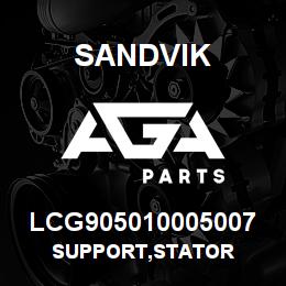LCG905010005007 Sandvik SUPPORT,STATOR | AGA Parts