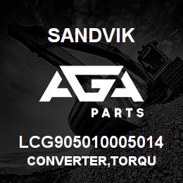 LCG905010005014 Sandvik CONVERTER,TORQU | AGA Parts
