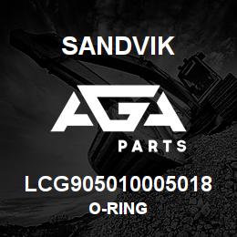 LCG905010005018 Sandvik O-RING | AGA Parts