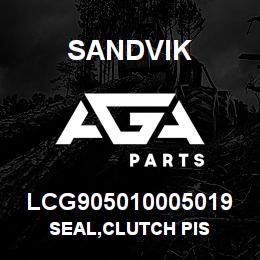 LCG905010005019 Sandvik SEAL,CLUTCH PIS | AGA Parts