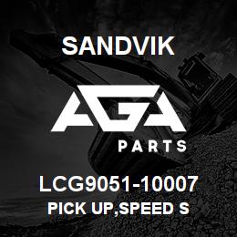 LCG9051-10007 Sandvik PICK UP,SPEED S | AGA Parts