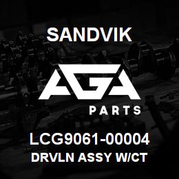 LCG9061-00004 Sandvik DRVLN ASSY W/CT | AGA Parts