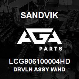 LCG9061-00004HD Sandvik DRVLN ASSY W/CT | AGA Parts
