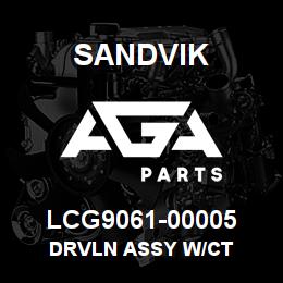 LCG9061-00005 Sandvik DRVLN ASSY W/CT | AGA Parts