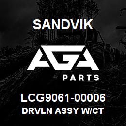 LCG9061-00006 Sandvik DRVLN ASSY W/CT | AGA Parts