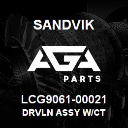 LCG9061-00021 Sandvik DRVLN ASSY W/CT | AGA Parts