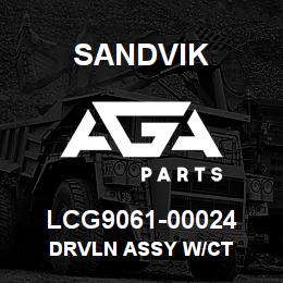 LCG9061-00024 Sandvik DRVLN ASSY W/CT | AGA Parts