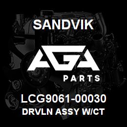 LCG9061-00030 Sandvik DRVLN ASSY W/CT | AGA Parts