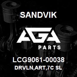 LCG9061-00038 Sandvik DRVLN,ART,7C SL | AGA Parts