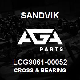 LCG9061-00052 Sandvik CROSS & BEARING | AGA Parts