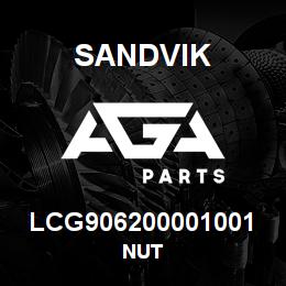 LCG906200001001 Sandvik NUT | AGA Parts