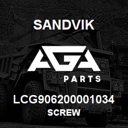 LCG906200001034 Sandvik SCREW | AGA Parts