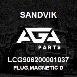 LCG906200001037 Sandvik PLUG,MAGNETIC D | AGA Parts