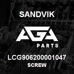 LCG906200001047 Sandvik SCREW | AGA Parts