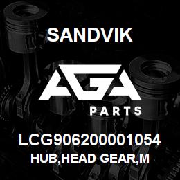 LCG906200001054 Sandvik HUB,HEAD GEAR,M | AGA Parts