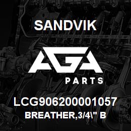 LCG906200001057 Sandvik BREATHER,3/4" B | AGA Parts