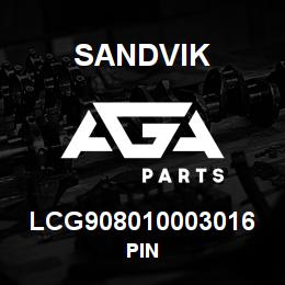 LCG908010003016 Sandvik PIN | AGA Parts