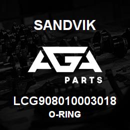 LCG908010003018 Sandvik O-RING | AGA Parts