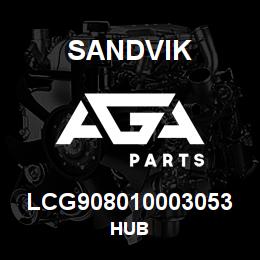 LCG908010003053 Sandvik HUB | AGA Parts