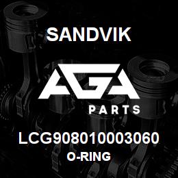 LCG908010003060 Sandvik O-RING | AGA Parts