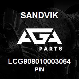 LCG908010003064 Sandvik PIN | AGA Parts