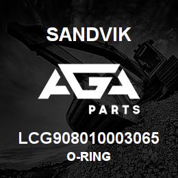 LCG908010003065 Sandvik O-RING | AGA Parts