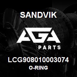 LCG908010003074 Sandvik O-RING | AGA Parts