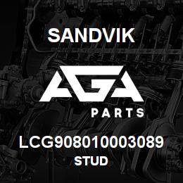 LCG908010003089 Sandvik STUD | AGA Parts