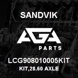 LCG908010005KIT Sandvik KIT,28.60 AXLE | AGA Parts