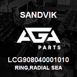 LCG908040001010 Sandvik RING,RADIAL SEA | AGA Parts
