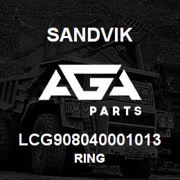LCG908040001013 Sandvik RING | AGA Parts