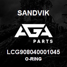 LCG908040001045 Sandvik O-RING | AGA Parts